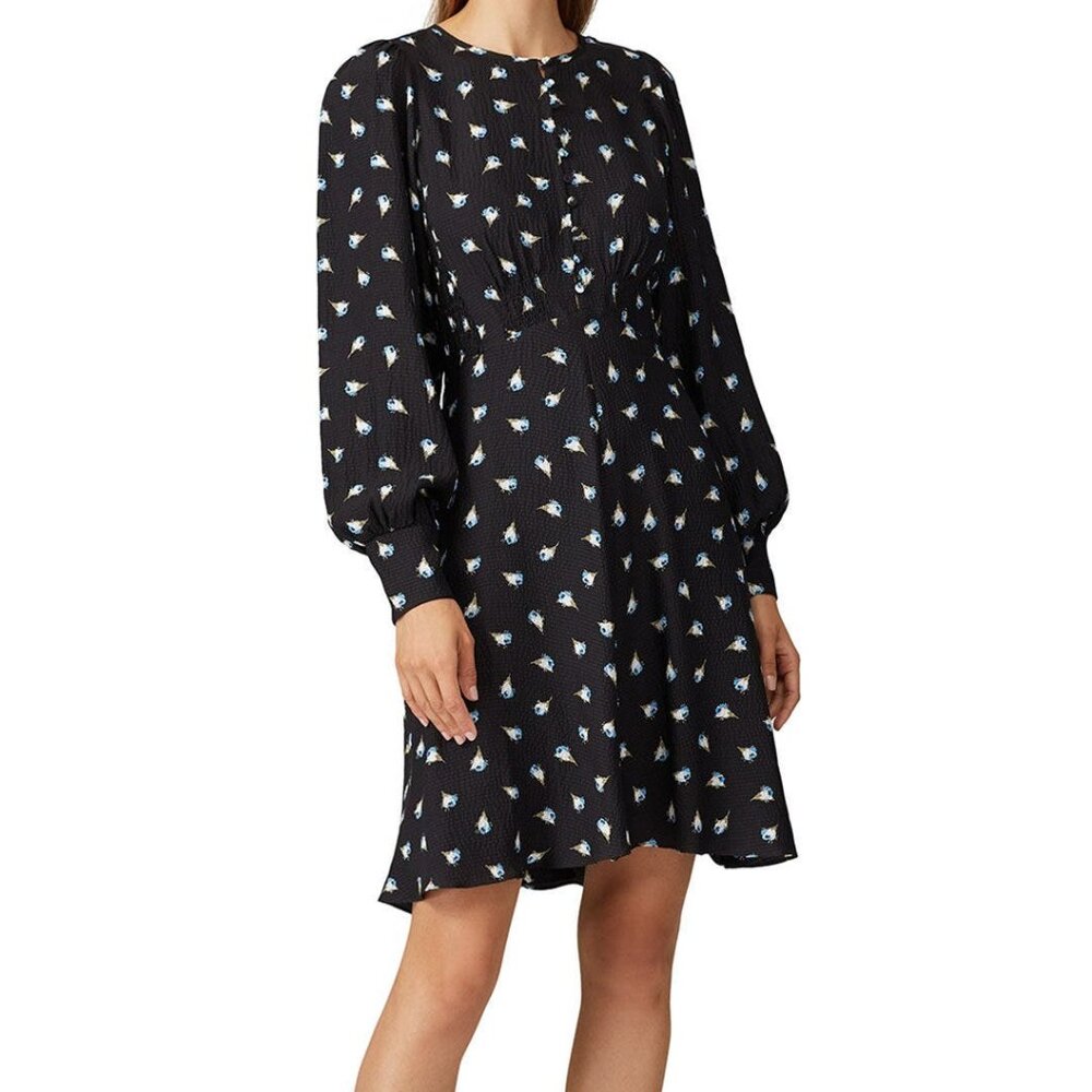 Rebecca Taylor Long Sleeve Brigette Dress, 0